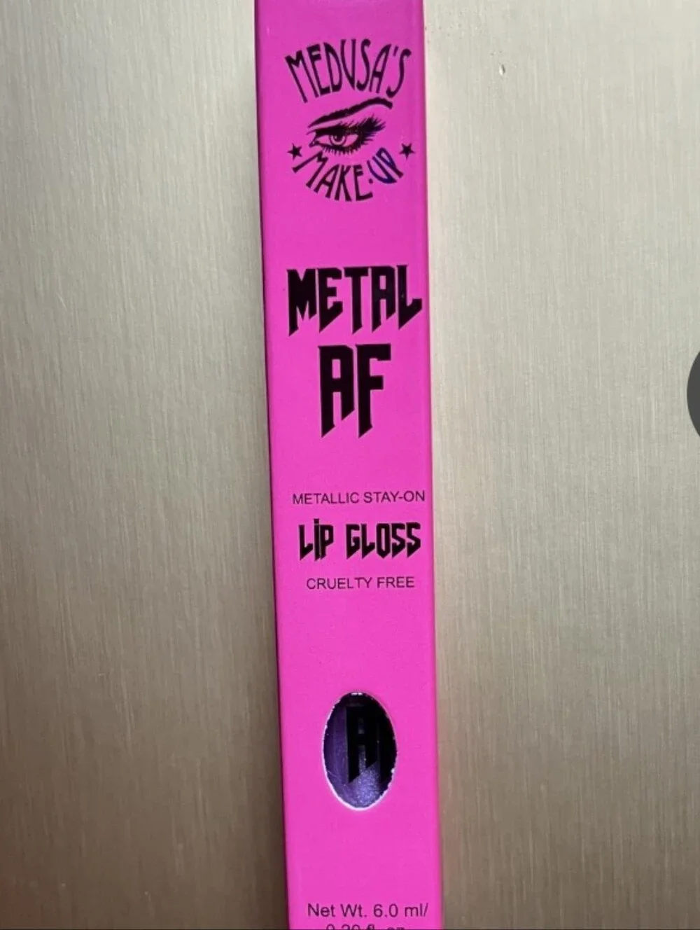 I WANNA ROCK Medusa Makeup RARE Metal LipGloss NWOBox